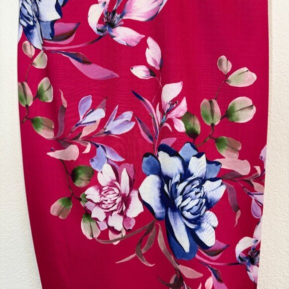 Guess Dress Pink Floral Retro 4 - Picture 5 of 11